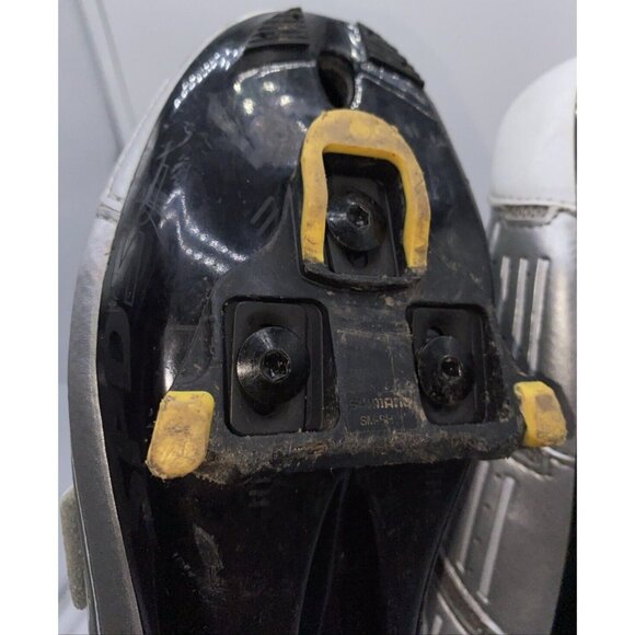 Shimano SH-R085 Men's Road Cycling Bicycle Shoes Silver White 44 EUR 9.7 US - Picture 8 of 16